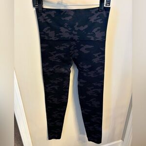 SPANX Black Camo Shapewear Leggings